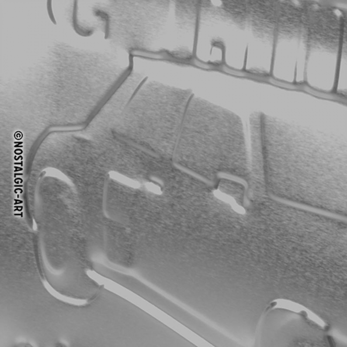 Blechschild Renault 5 4